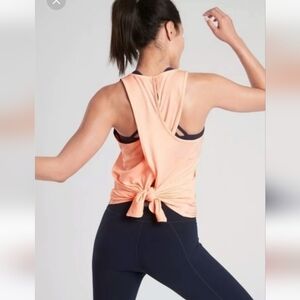 Athleta Essence Vital‎ Tie Back Tank size XXSmall